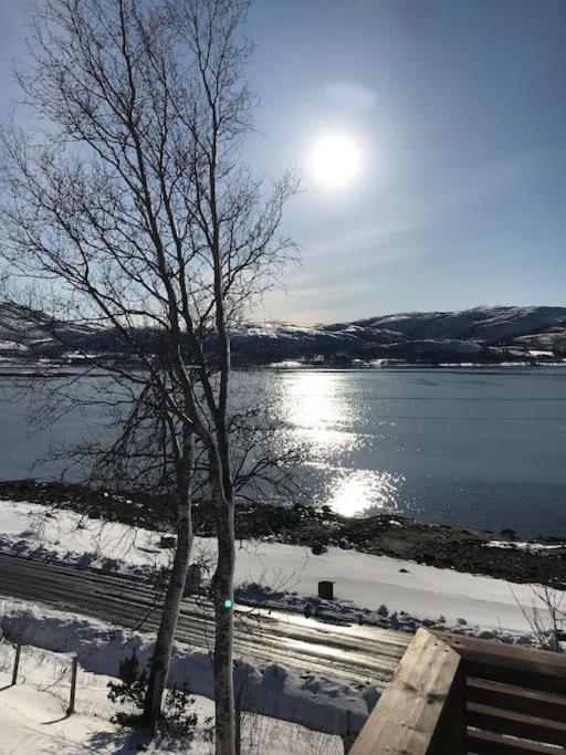 Trivelig Fritidshus Pa Arnes, Senja Straumstad Exterior photo